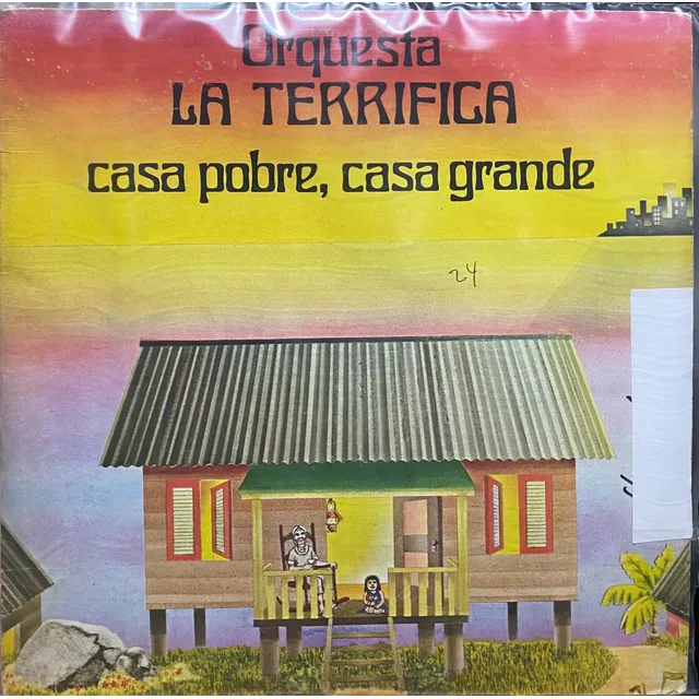 Disco Lp - Orquesta La Terrifica / Casa Pobre, Casa Grande