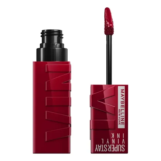 Labial Líquido Maybelline Superstay Vinyl Ink Acabado Brillante Color Royal | Cuotas sin interés