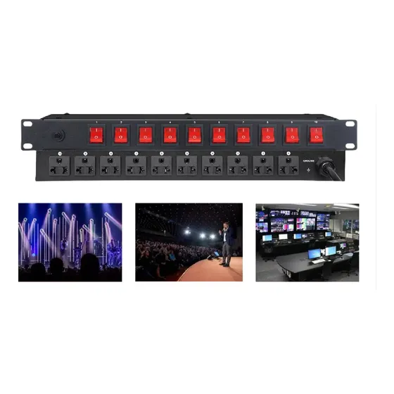 Barra Multicontacto Switchera Rack Para 10 Contactos