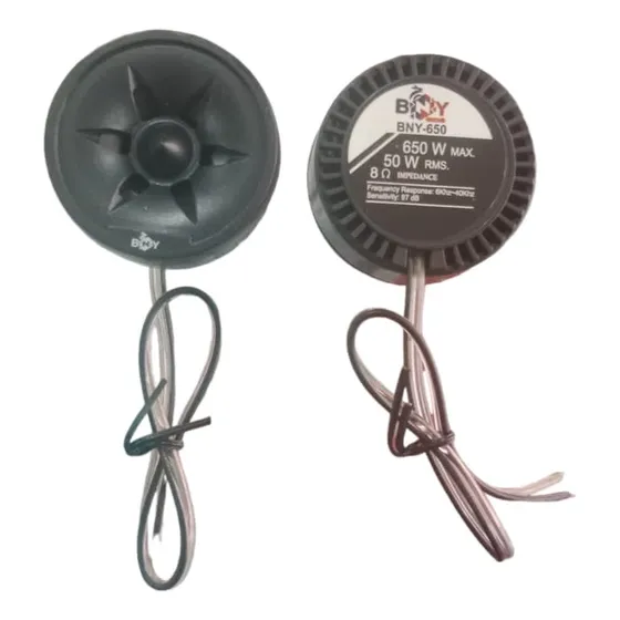 Tweeter Para Carro Bny-650 Twetter Brillos (par)  Parlantes