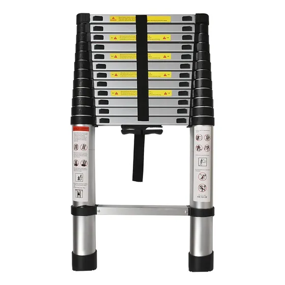 Escalera Extensible Aluminio Plegable Telescópica Multiusos