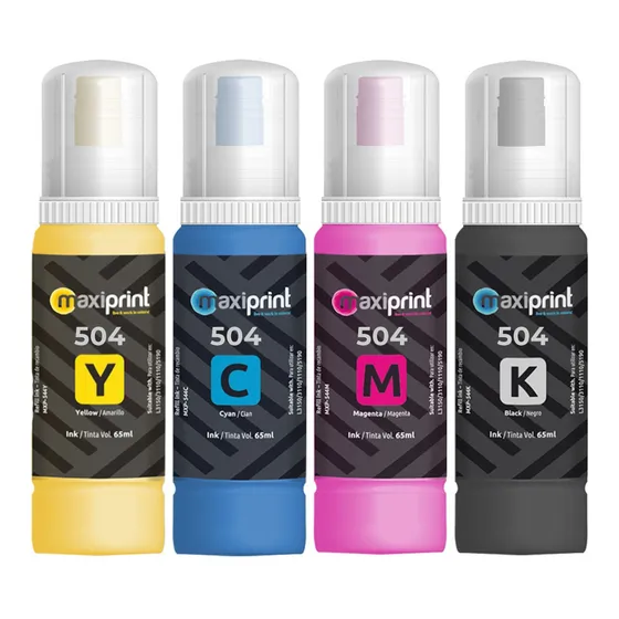 Tintas Maxiprint 504 Para Epson
