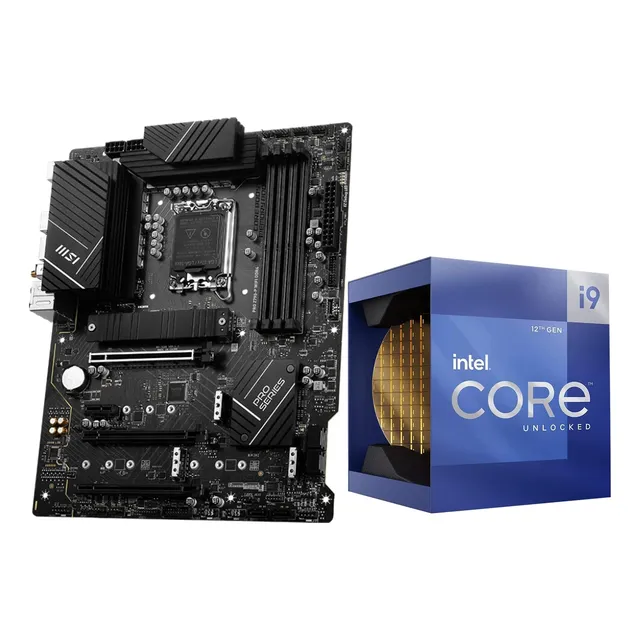 Combo De Placa Madre Con Cpu Inland Micro Center Intel I9-12