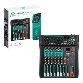 Mesa De Som 6 Canais Com Usb E Bluetooth 18w Onistek Mesa De Som 6 Canais Com Usb E Bluetooth 18w Onistek