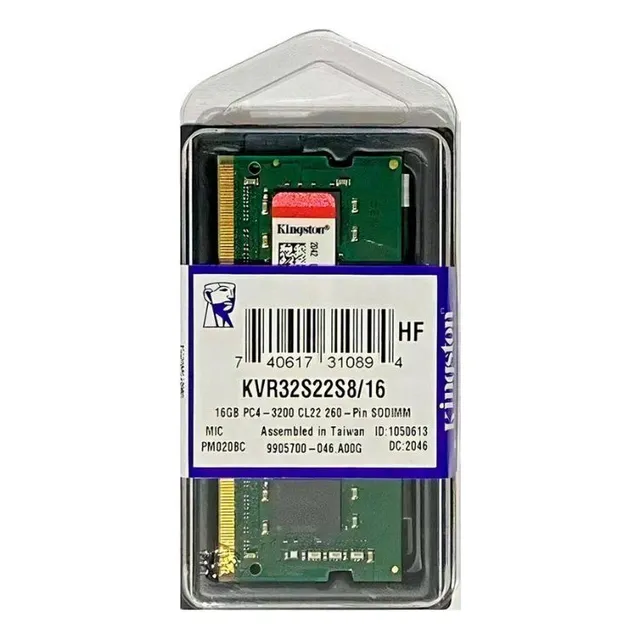 Memoria Ram Kingston Para Portatil 16gb Ddr4 3200mhz