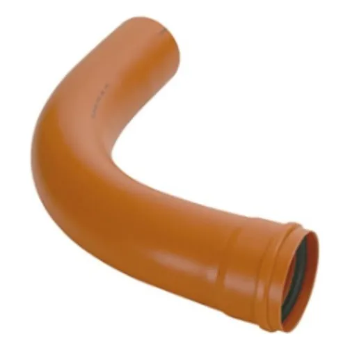 Curva Longa 90 Ocre Para Esgoto 250mm 10 Polegadas