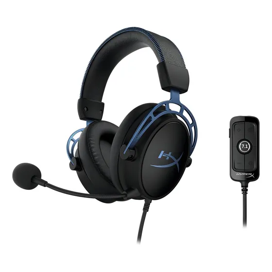 Headset Hyperx Cloud Alpha S, Surround 7.1 - Preto