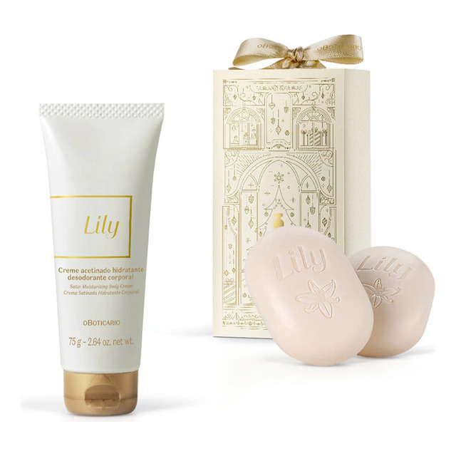Kit Presente Lily Cuidados O Boticário Tradicional Kit Presente Lily Cuidados O Boticário Tradicional