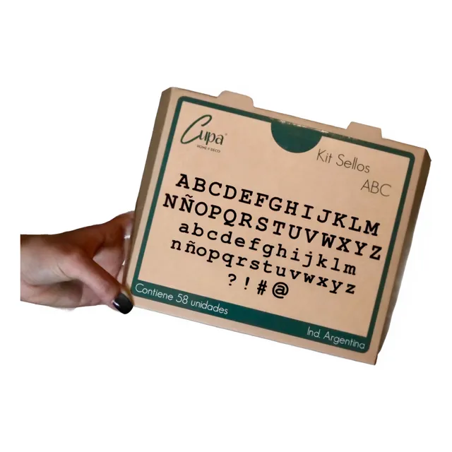 Kit De Sellos Abc - Cupa Home Deco