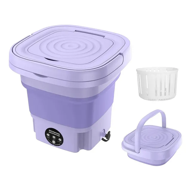 Mini Lavadora Plegable Portátil