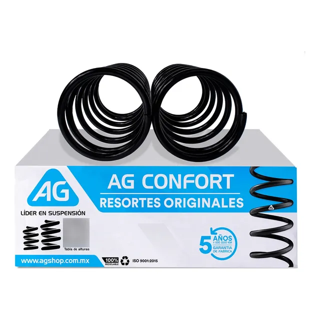 Resortes Reforzados Ag Confort Tsuru Iii 1992-2017 Delantero