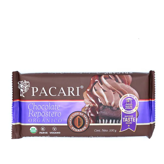 Paccari Chocolate Repostero Orgánico