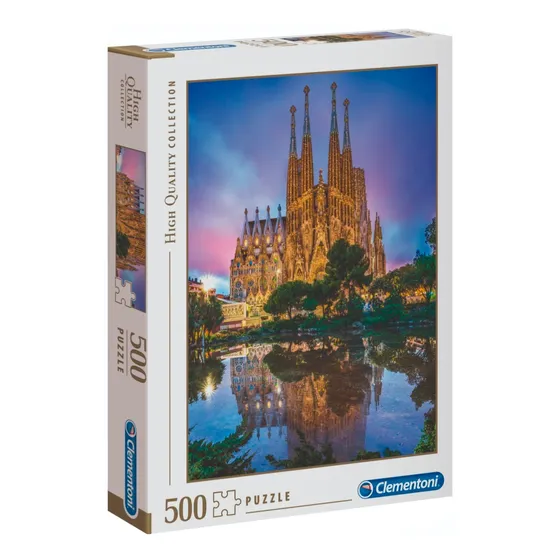 Sagrada Familia Barcelona Rompecabezas 500p Clementoni Gaudi