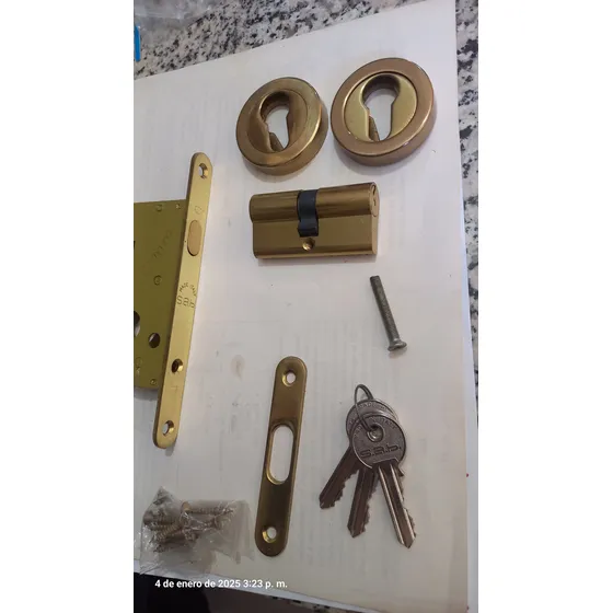 Cerradura  De Gancho 30 Mm Italiana De Lujo Nueva