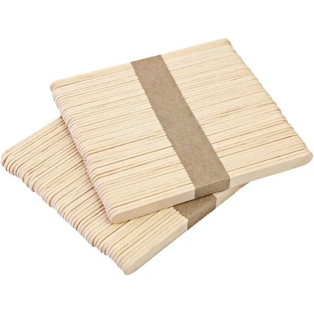 Palitos Para Helado Paleta Madera O De Color X50 Unidades