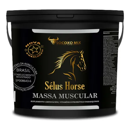 Suplemento Engordar Equinos Tonus - Selus Massa Muscular 1kg