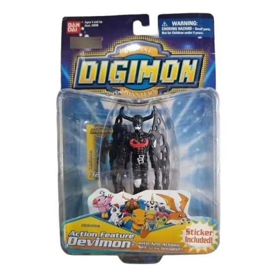 Figura Digimon Devimon Action Feature Con Accion Vintage