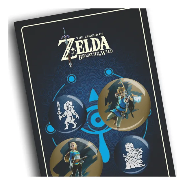 Pack X 4 Pines C/prendedor Botones Videojuegos Game Nintendo