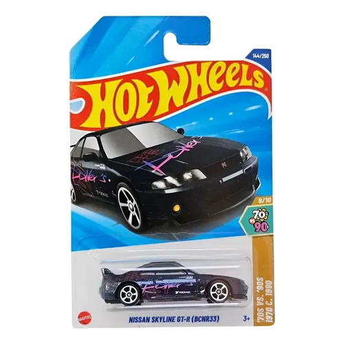 Hot Wheels Nissan Skyline Gt-r R34 Preto Lacrado | Parcelamento
