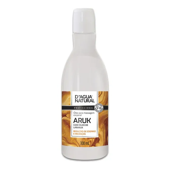 Óleo Massagem Aruk Citrus Aurantium 300ml Dagua Natural 