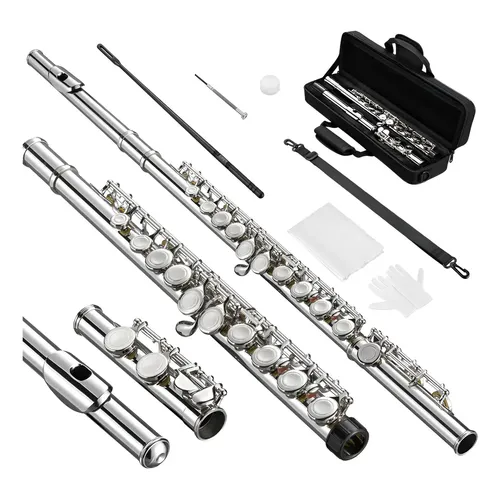Venova Yvs-100 Branca Yamaha Estilo Saxofone Flauta C/estojo Cor