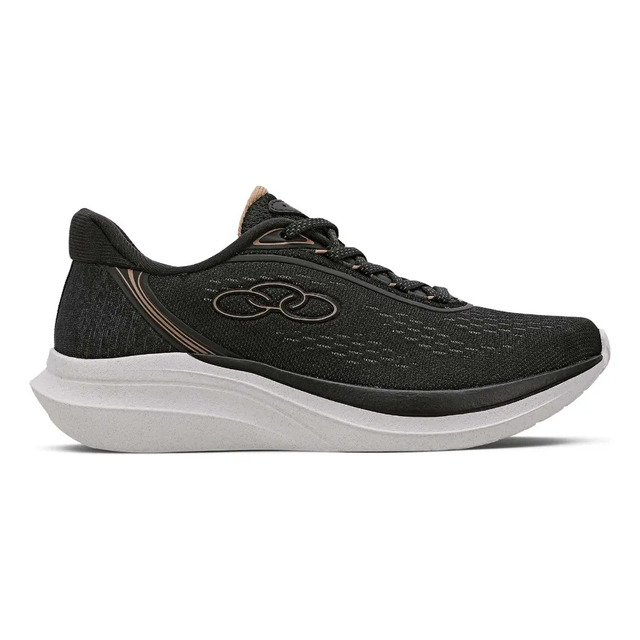 Tênis Feminino Role Olympikus Preto Lisa 37 Br