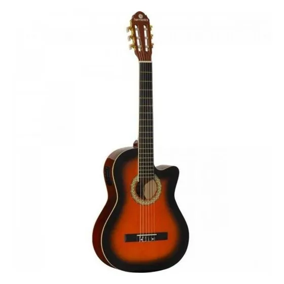 Violão Harmonics Eletroacústico Nylon Ge-20 Sunburst