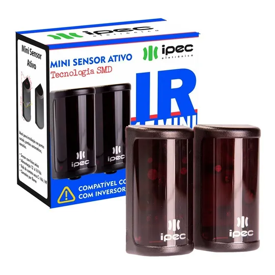 Sensor Barreira Ativo Infra Anti Esmagamento Ipec Ir15