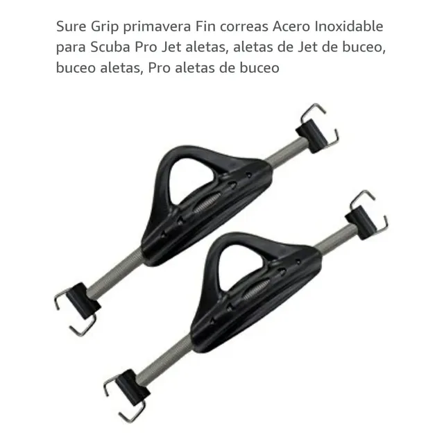 Correas Acero Inox.para  Aletas De Buceo Jet Scuba Pro