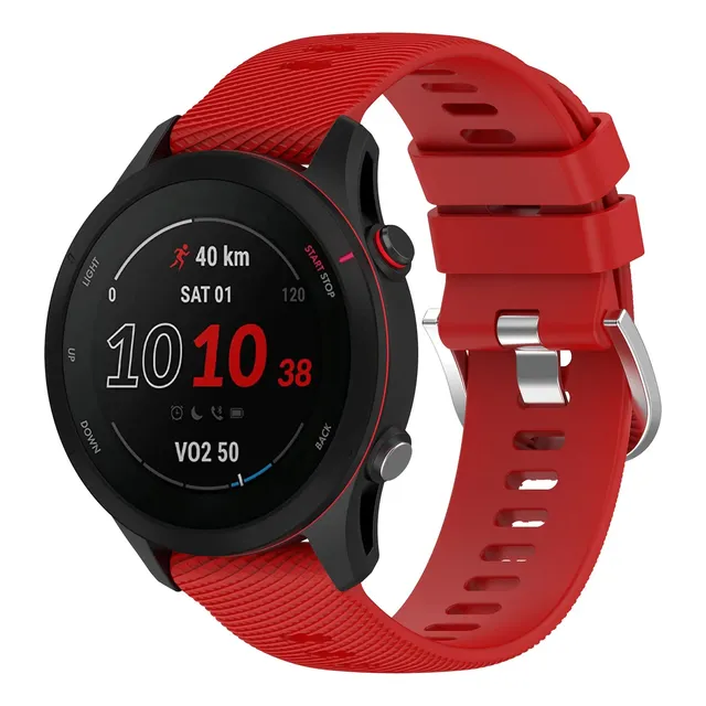 Pulseira Para Garmin 255 Silicone Macia