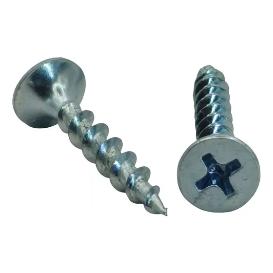 Tornillo Vulcanita Crs Zincado 6x 3/4 Pulgadas 1020pcs Aprox