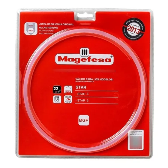 Repuesto Magefesa Juntade Silicona Inoxtar 4-6l / 22cm/ R4-6