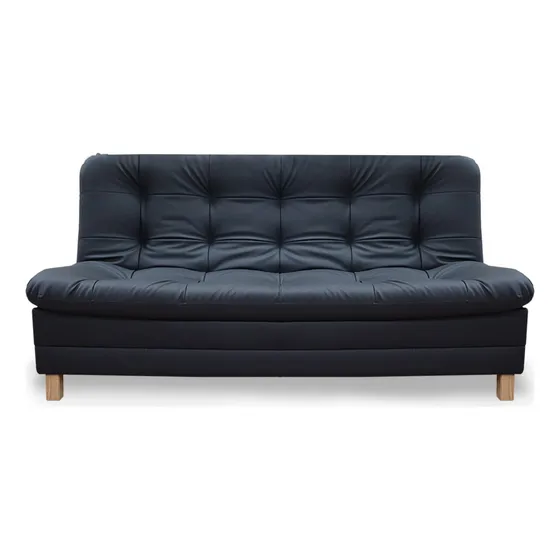 Sofá Cama Zeink Negro 185x95cm De Tres Puestos Reclinable Co
