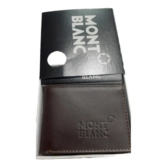 Billetera Cartera Mont Blanc Caballeros Piel