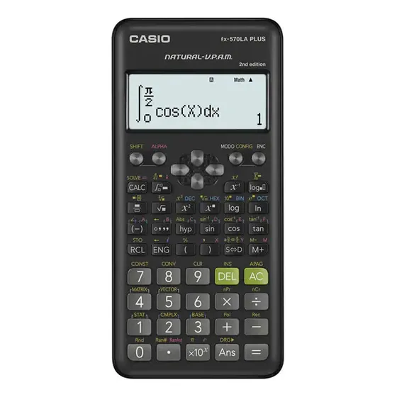 Calculadora Cientifica Fx-570laplus Casio Matrices Vectores