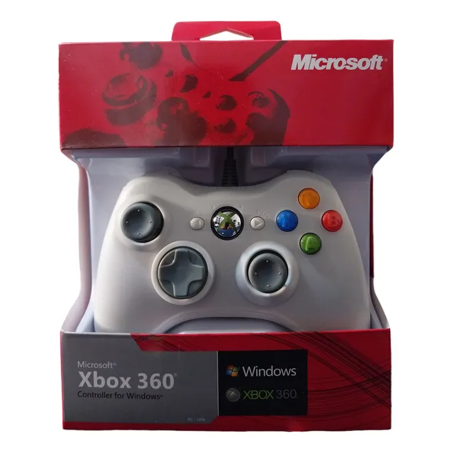 Control Para Xbox 360 Y Pc Alambrico Nuevo 