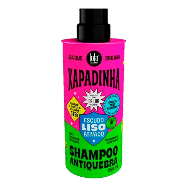 Shampoo Antiquebra Xapadinha 250ml - Lola Cosmetics