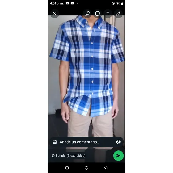 Camisa De Niño/adolescente Polo Ralph Lauren Talla 14/16