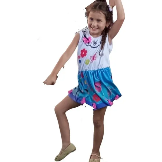 Vestido Casual Algodón Mirabel Pregunta Por Tus Personajes F