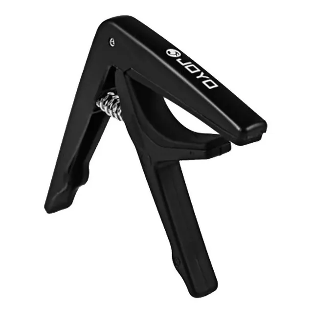 Capo Requinto Guitarra Joyo Negro Con Púa De Regalo