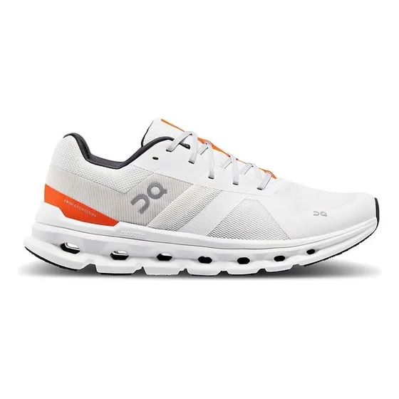 Zapatillas On Running Cloudrunner  Hobre Blanco Naranja