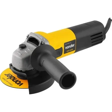 Esmerilhadeira Angular Vonder Eav 650 50hz/60hz Cor Amarelo Frequência 50 Hz/60 Hz 127v