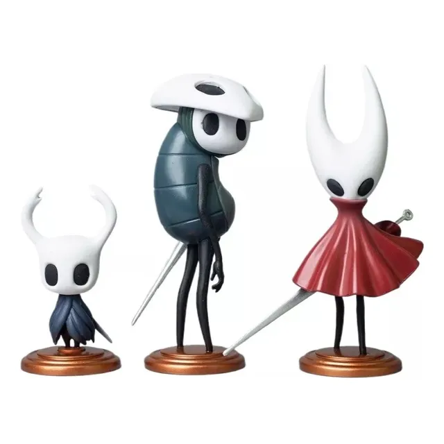 3 Figuras De Hollow Knight Gkhollow Knight De 6,5 Pulgadas