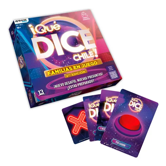 Juego De Mesa Que Dice Chile Familias En Juego