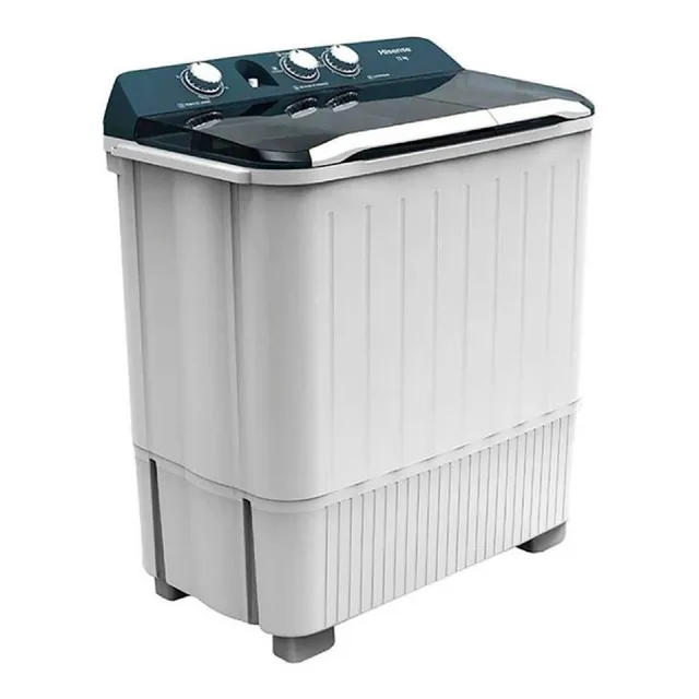Lavadora semi-automática Hisense hasta 13kg 127V color blanco