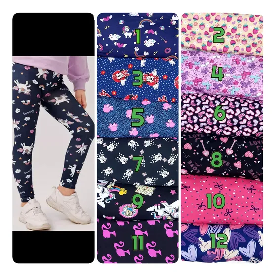 Leggins Para Niñas Tripack (3 Piezas)