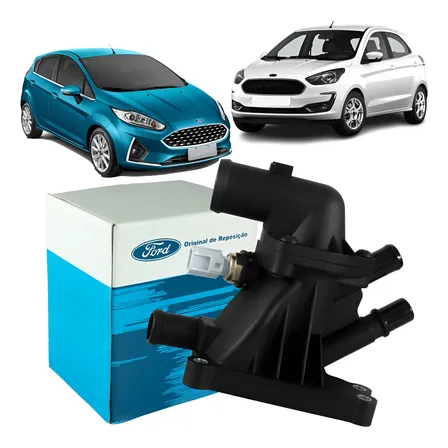 Carcaça Válvula Termostática Ford Ka 1.0 2015 Cm5g9k478ga