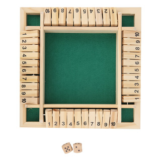 Juego De Dados De Madera Número De Tablero De Juguete Para Juego De Dados De Madera Número De Tablero De Juguete Para