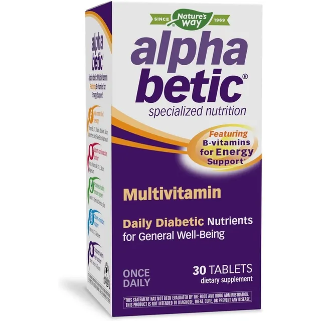 Vitaminas Americanas Diabetes Alphabetic Multivitaminas