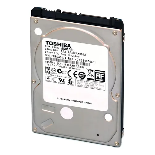 Hd Notebook Toshiba 1tb Mq04abf100 5400rpm Slim - Excelente